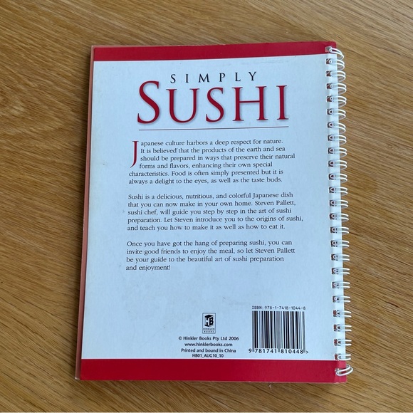 🐼 3/$25 Simply Sushi cookbook plus bonus DVD - Picture 4 of 4